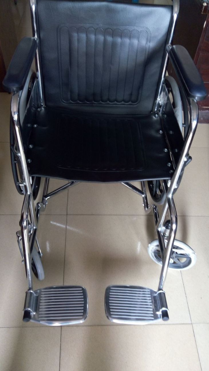 Silla de ruedas plegable ligera manual