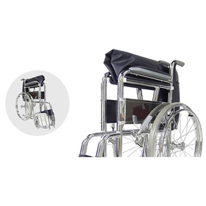 Venta de silla de ruedas plegable de acero inoxidable