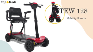 Los mejores scooters de movilidad TOPMEDI TEW128 Precio de fábrica