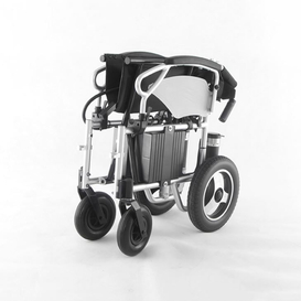 Silla de ruedas asistida eléctrica con marco de aluminio