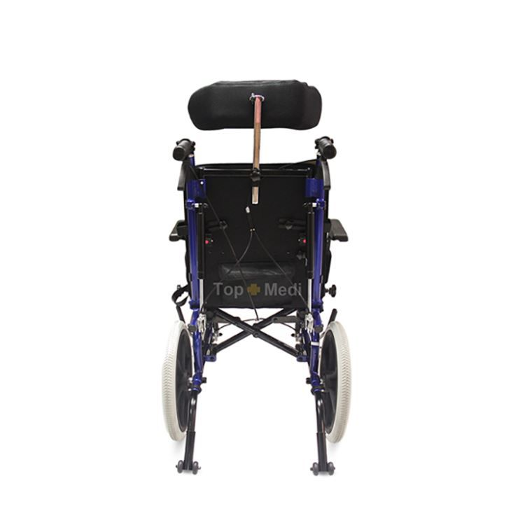 Silla de ruedas reclinable ligera para niños