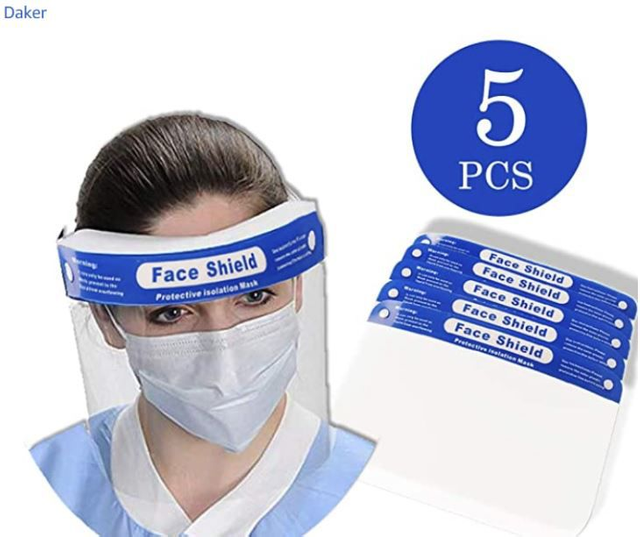 Protectores faciales en venta