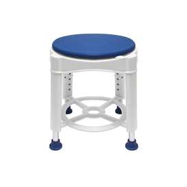 Silla de ducha giratoria de aluminio