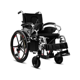 Silla de ruedas eléctrica portátil con joystick