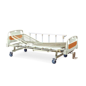 Cama de hospital manual de 2 manivelas