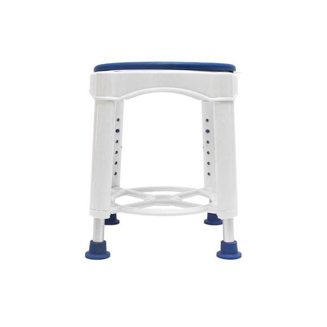 Silla de ducha giratoria de aluminio