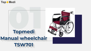 China Topmedi Manual silla de ruedas TSW701 fabricantes